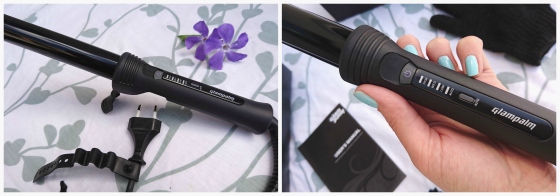 Glampalm curling wand